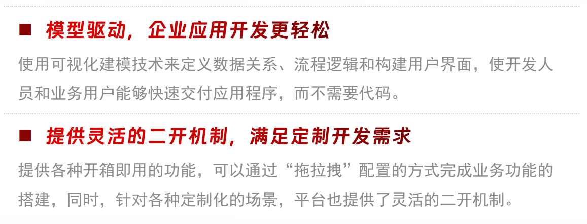 善為·LCDP低代碼開發(fā)平臺(tái)優(yōu)勢(shì)