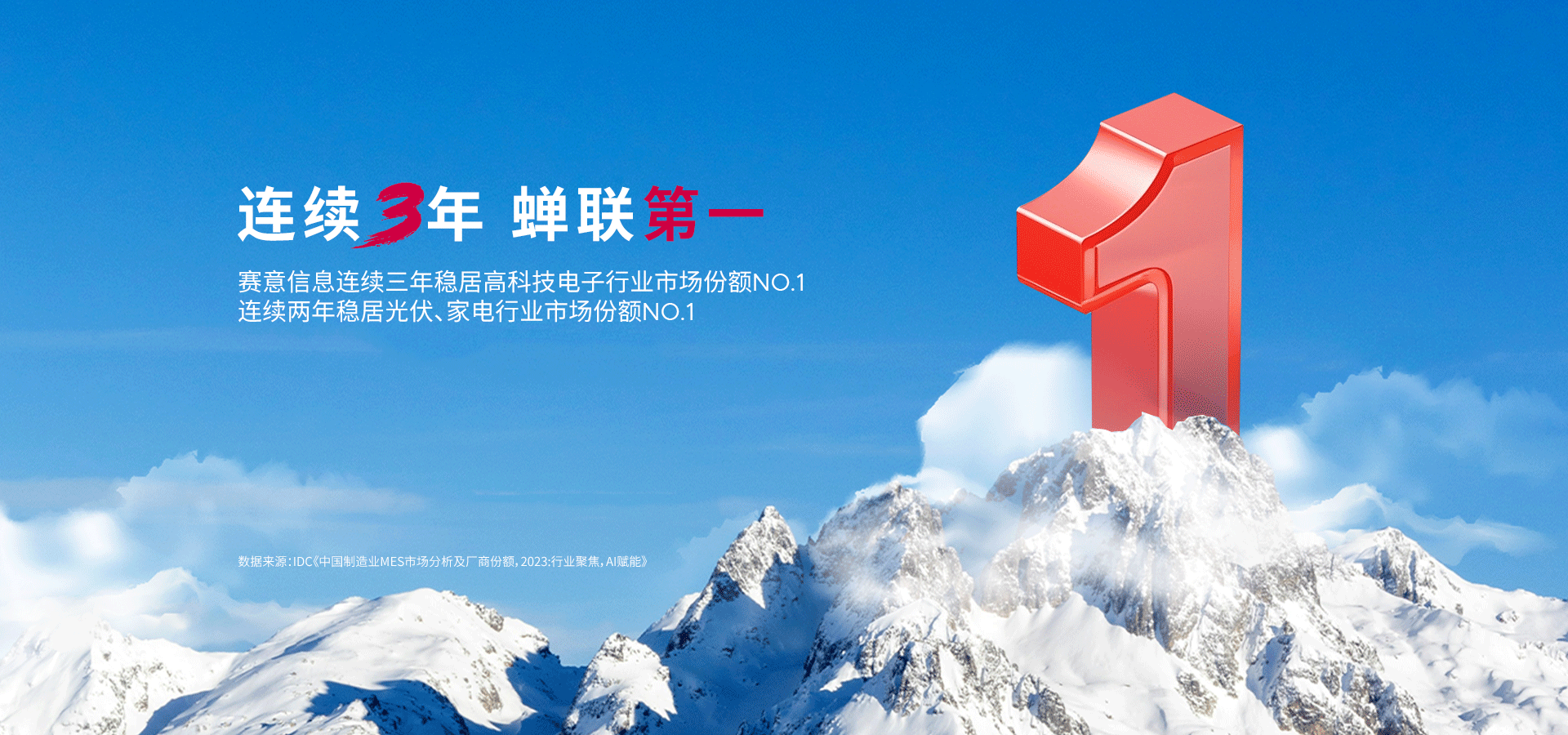 三料冠軍！賽意信息在高科技電子、光伏、家電領(lǐng)域市場份額蟬聯(lián)第一